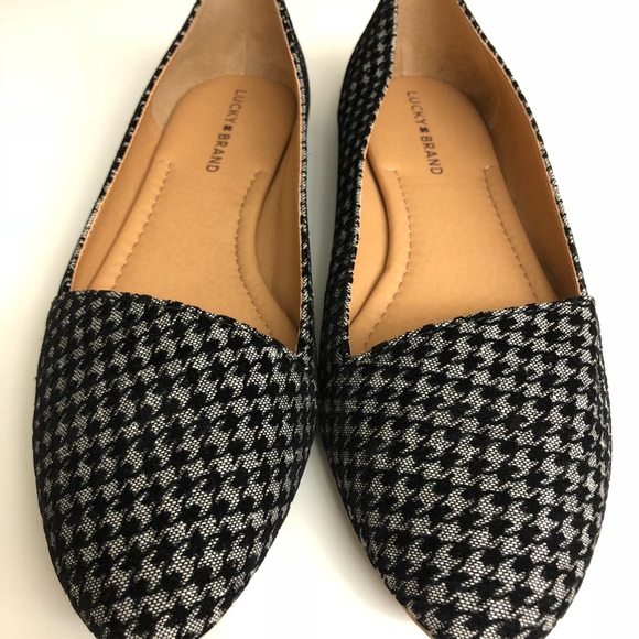 Lucky Brand Archh asymmetrical fabric flats - Picture 4 of 5